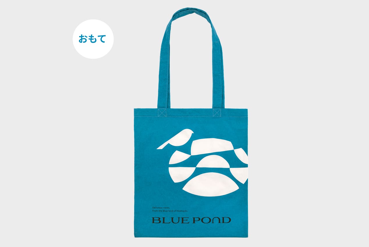 ロゴ入りトートバッグ