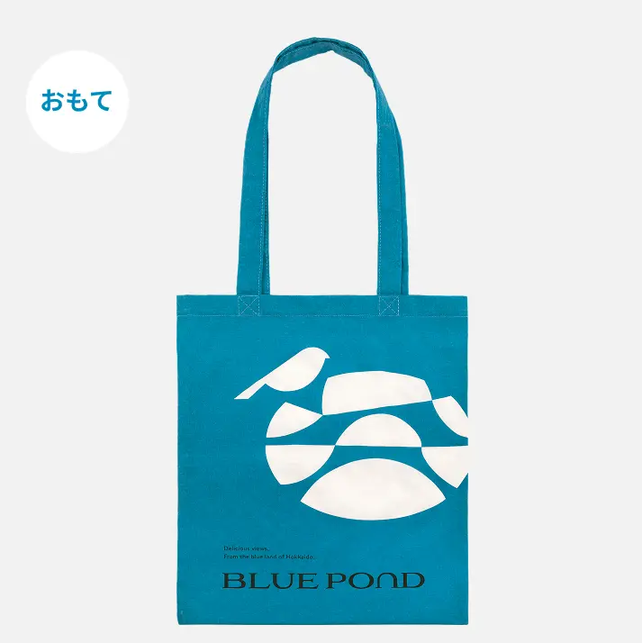 ロゴ入りトートバッグ