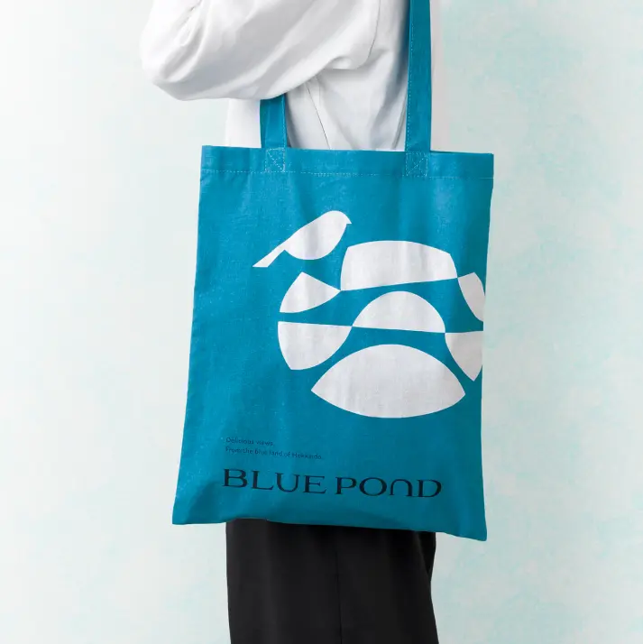 ロゴ入りトートバッグ