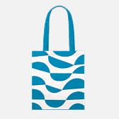 ロゴ入りトートバッグ