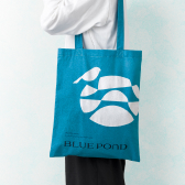 ロゴ入りトートバッグ